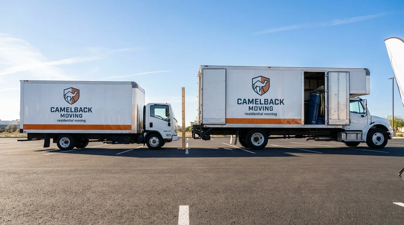 Moving truck size capacity guide in Tarpon Springs